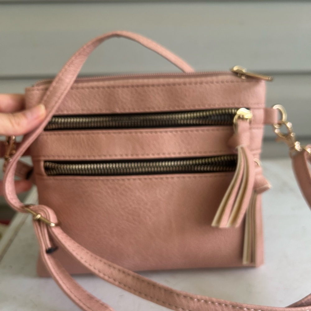 Pink Crossbody Bag